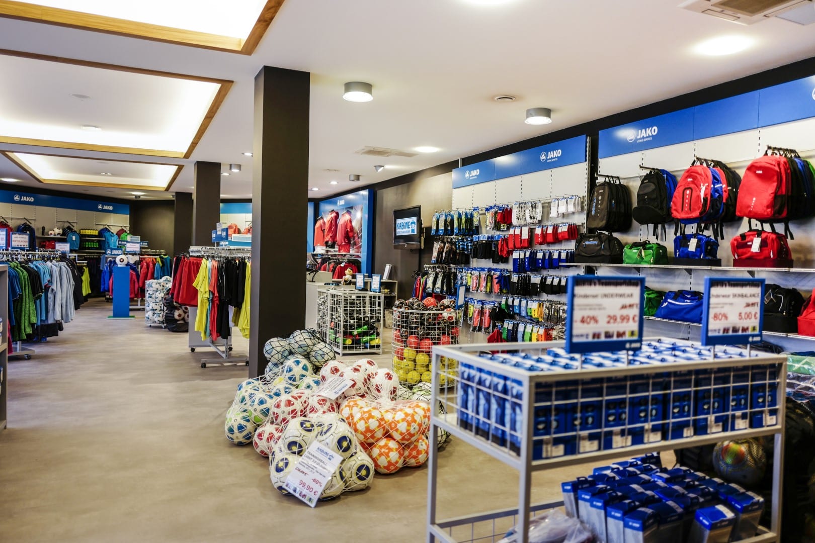 Angebot: 40% Rabatt der UVP auf alle JAKO Artikel